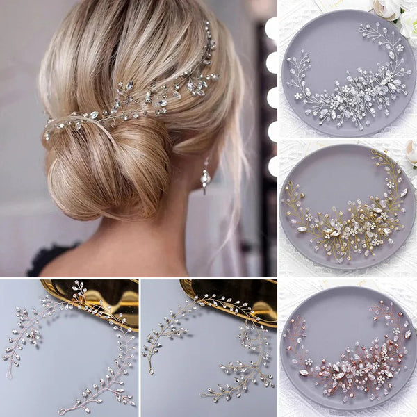 Popxstar Crystal Wedding Hair Combs Miraculous Women Headbands Accesso –  popxstar