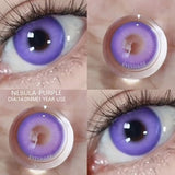 Popxstar Color Contact Lenses For Eyes 2pcs Anime Cosplay Colored Lenses Blue Crazy Halloween Lenses Contact Lens Beauty Makeup