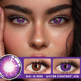 Popxstar Halloween Cosplay Lenses 2PCS  Color Contact Lenses for Eyes Blue Lense Fashion Lenses Beauty Makeup Anime Lenses