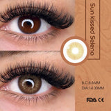 Popxstar 1 Pair Colored Contact Lenses Natural Look Brown Eye Lenses Gray Contact Blue Lenses Fast Delivery Green Eye Lenses