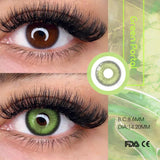 Popxstar 1 Pair Colored Contact Lenses for Eyes Blue Eye Lenses Green Contact Lenses Gray Lense Big Eye Lense