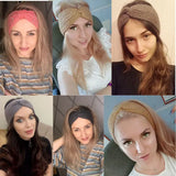 Popxstar Women Headband Solid Color Elastic Hair Bands Twisted Knitted Turban Headwrap  Winter Girls Hairband Fashion Hair Accessories