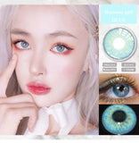 Popxstar 1 Pair Colored Contact Lenses Natural Look Brown Lenses Beauty Gray Lense Blue Lenses Fast Delivery Green Eye Lenses