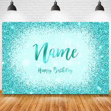 Popxstar Custom Name Photo Gold Silver Glitter Birthday Party Banner Backgrounds Baby Shower DIY Birthday Photography Backdrops Photocall