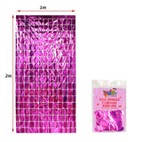 Popxstar Birthday Party Decorations Glitter Curtain 2m Length Shimmer Wall Backdrop Wedding Baby Shower Backdrops Curtain Sequin Wall