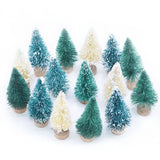 Popxstar 5-16cm Mini Christmas Tree arbol de navidad Fake Pine Trees DIY Photo Prop for Home Decoration Christmas New Year Gift