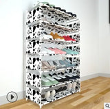 Popxstar Simple multi-layer assembly dustproof shoe cabinet household dormitory economical special storage rack