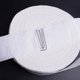 Popxstar 10/30 Meters White Pull Pleated Tape Use for Curtain Grommet Top Tape Pencil Pleat Hook Tape Curtain Accessories Tape