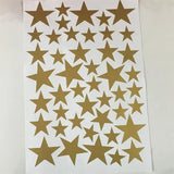 Popxstar cabin weekend inspo New 45/24pcs Cartoon Starry Wall Stickers For Kids Rooms Home Decor Little Stars Wall Decals Baby Nursery DIY Vinyl Art Mural