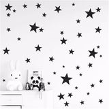 Popxstar cabin weekend inspo New 45/24pcs Cartoon Starry Wall Stickers For Kids Rooms Home Decor Little Stars Wall Decals Baby Nursery DIY Vinyl Art Mural