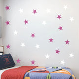 Popxstar cabin weekend inspo New 45/24pcs Cartoon Starry Wall Stickers For Kids Rooms Home Decor Little Stars Wall Decals Baby Nursery DIY Vinyl Art Mural