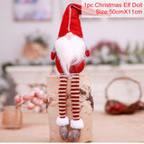 Popxstar Gnome Christmas Faceless Doll Merry Christmas Decorations For Home 2024 Cristmas Ornament Xmas Tree Navidad Natal New Year 2025