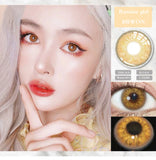 Popxstar Color Contact Lenses for Eyes Natural Brown Lenses Beauty Monet lense Blue Lenses Gray Eye Contact