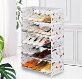 Popxstar Simple multi-layer assembly dustproof shoe cabinet household dormitory economical special storage rack