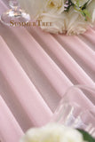 Popxstar 6-10 Meters Wedding Arch Drape Fabric Sheer Chiffon Tulle Curtain Draping Backdrop Party Supplies Drapery Ceremony Decoration