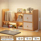 room inspo Desktop Bookshelf Retractable Height-Increasing Storage Rack Office Storage Rack Student Dormitory Bedroom Cosmetics Organizing Rack