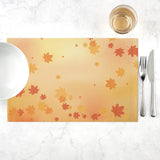 fall backgrounds iphone Thanksgiving Placemat Pumpkin Maple Leaf Decorative Tea Tablecloth Heat Insulation Non-Slip Western Placemat Cotton Linen Table Towel