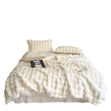 room inspo Autumn and Winter Class a Lazy Rabbit Velvet Blanket Thickened Warm Fur Velvet Nap Blanket Compressed Delivery