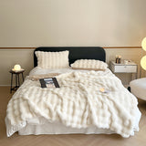 room inspo Autumn and Winter Class a Lazy Rabbit Velvet Blanket Thickened Warm Fur Velvet Nap Blanket Compressed Delivery