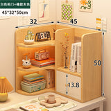 room inspo Desktop Bookshelf Retractable Height-Increasing Storage Rack Office Storage Rack Student Dormitory Bedroom Cosmetics Organizing Rack