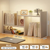 room inspo Desktop Bookshelf Retractable Height-Increasing Storage Rack Office Storage Rack Student Dormitory Bedroom Cosmetics Organizing Rack