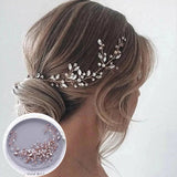 Popxstar Crystal Wedding Hair Combs Miraculous Women Headbands Accessories Flower Bridal Headpiece Clip Bride Jewelry Gift