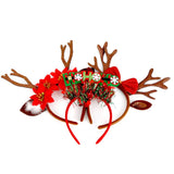 Popxstar Christmas Headbands for Women, Antler Headbands, Cute Hairpins, Deer Horn Christmas Headbands