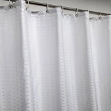 Popxstar Polyester Shower Curtain,Water Repellent Cloth Bathroom Shower Curtain,Hotel Fabric Shower Liner