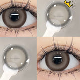 Popxstar 1 Pair Korean Lenses Colored Contact Lenses for Eyes Big Eye Lenses Brown Lenses Blue Eye Lenses High Quaility Lense