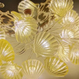 Popxstar Ocean Theme 20/30 Leds String Lights Shell Starfish Under The Sea LED Fairy Light for Wedding Party Christmas Decoration Lamp