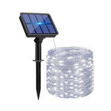 Popxstar 50/100/200/300LED Solar Light Outdoor Lamp String Lights For Holiday Christmas Party Waterproof Fairy Lights Garden Garland Lamp