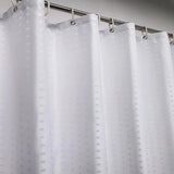 Popxstar Polyester Shower Curtain,Water Repellent Cloth Bathroom Shower Curtain,Hotel Fabric Shower Liner