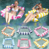 New Water Hammock Recliner Inflatable Floating Swimming Mattress Sea Swim Ring Swimming Pool Party Toy Recliner Swimming