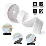 Popxstar 100/200/320cm Bathroom Kitchen Self Adhesive Sealing Tape Shower Sink Bath Caulk Strip Waterproof Wall Sticker Sink Edge Tapes