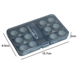 Popxstar 6 Pair Contact Lens Case Contact Lens Storage Box Portable Travel Contact Lenses Case Soak Container Lenses Box for Beauty Pupil