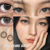 Popxstar Korean Lenses Colored Contact Lenses with Degree Myopia Lenses Blue Eye Lens Graduated Contact Lenses