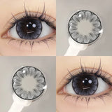 Popxstar2Pcs Natural Color Contact Lenses for Eye with Myopia Power High Quality Eyes Contacts Lens Beautiful Pupil