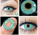 Popxstar Color Contact Lenses For Eyes Anime Cosplay Colored Lenses Blue Purple Multicolored Lenses Contact Lens Beauty Makeup