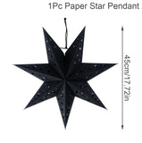 Popxstar 30-75cm Hollow Star Hanging Pendant Eid Mubarak Christmas Ramadan Decoration Islamic Muslim Party Decor Ramadan Kareem Gift