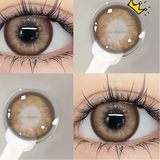 Popxstar 1 Pair Korean Lenses Colored Contact Lenses for Eyes Big Eye Lenses Brown Lenses Blue Eye Lenses High Quaility Lense