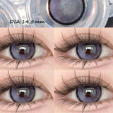 Popxstar Beauty pupils Natural Colored eye lenses Myopia purple pupils Brown lenses Blue Contact 1 Yearly Use