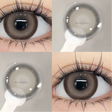 Popxstar 1Pair Myopia Lenses Contact Lenses for Eyes Lenses With Diopters Fog Pearl Eye Lenses with Prescription