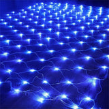 Popxstar Net Mesh Led Lights 3M/6M/12M LED String Christmas Fairy Curtain Garland Outdoor Waterproof For Party Garden Wedding Decoration