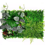 Popxstar Artificial Plants Grass Wall Panel Boxwood Hedge Faux Eucalyptus Greenery Backdrop Suitable for Outdoor Indoor Garden Home Decor