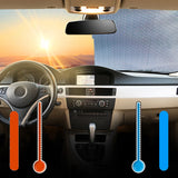 Popxstar Sunshade Roller Blinds Suction Cup Blackout Curtains for Living Room Car Bedroom Kitchen Office Free-Perforated Window Curtain