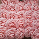 Popxstar 10/20/30 Heads 8CM Artificial PE Foam Rose Flowers Bride Bouquet Flower For Wedding Party Decorative Scrapbooking DIY Flower