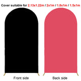 Popxstar 2X1M Arch Backdrops Covers Photography Background Backdrop Wedding Birthday Party Decoration Double-sided Elastic Fabric Cover