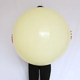 Popxstar 2PCS/packs 18 inch Macaron Pastel Balloons Jumbo Big Engagement Wedding Decoration Happy Birthday Air Candy Matte Balon