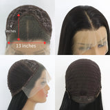 Popxstar 13*4 Lace Front Wigs Straight Wigs with High Quality Synthetic Hair Wigs and Good Texture