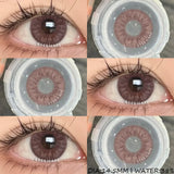 Popxstar 1Pair New Colored Contact Lenses for Eyes Brown Contact Lenses Blue Eye Lens Yearly Cosmetic Lenses Green Eye Contacts